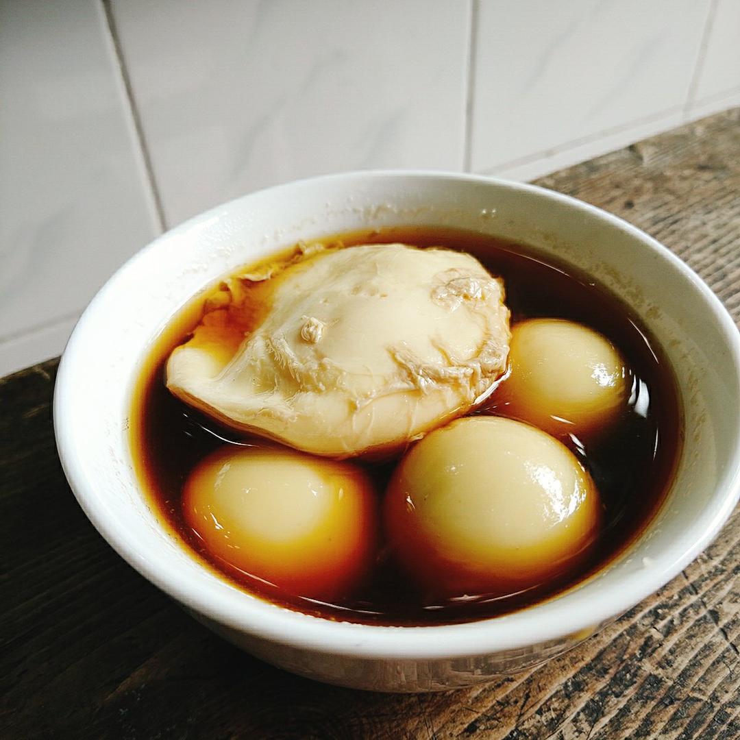 老红糖醪糟窝鸡蛋