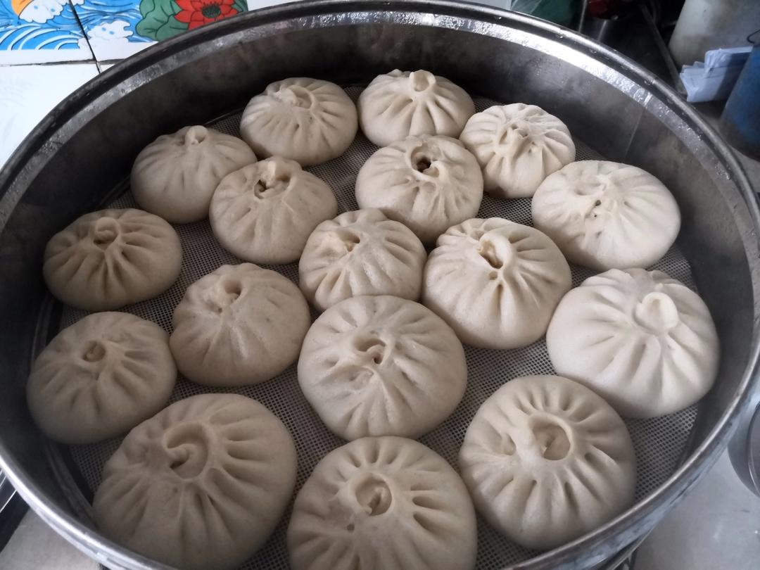 奥尔良鸡肉全麦包子减脂低卡