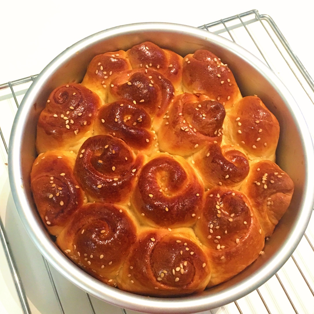 脆底蜂蜜小面包