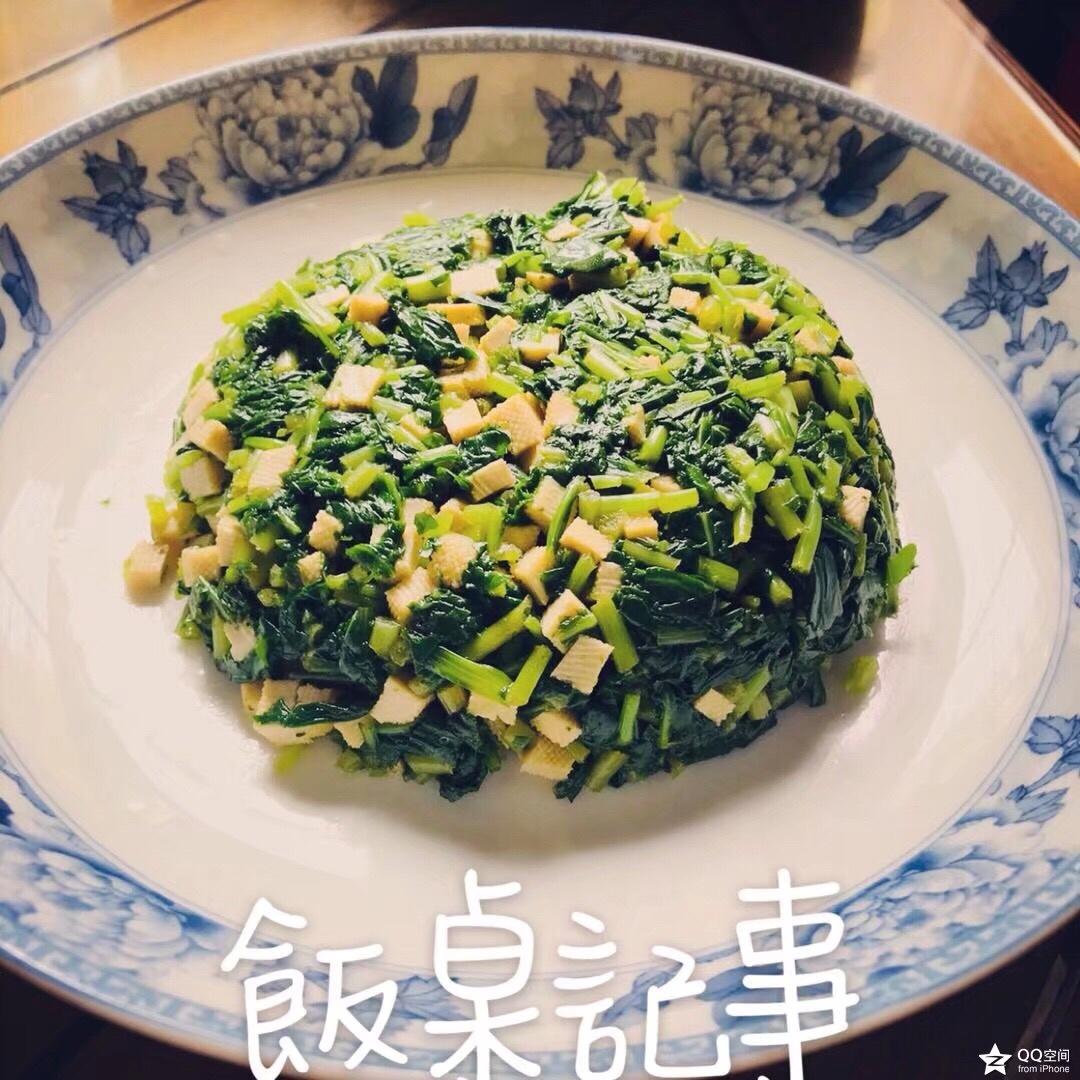 凉拌香干马兰头