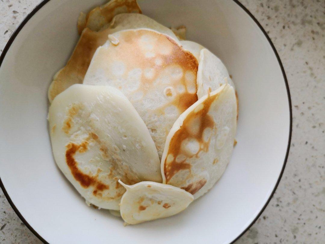 五分钟早餐：牛奶鸡蛋饼