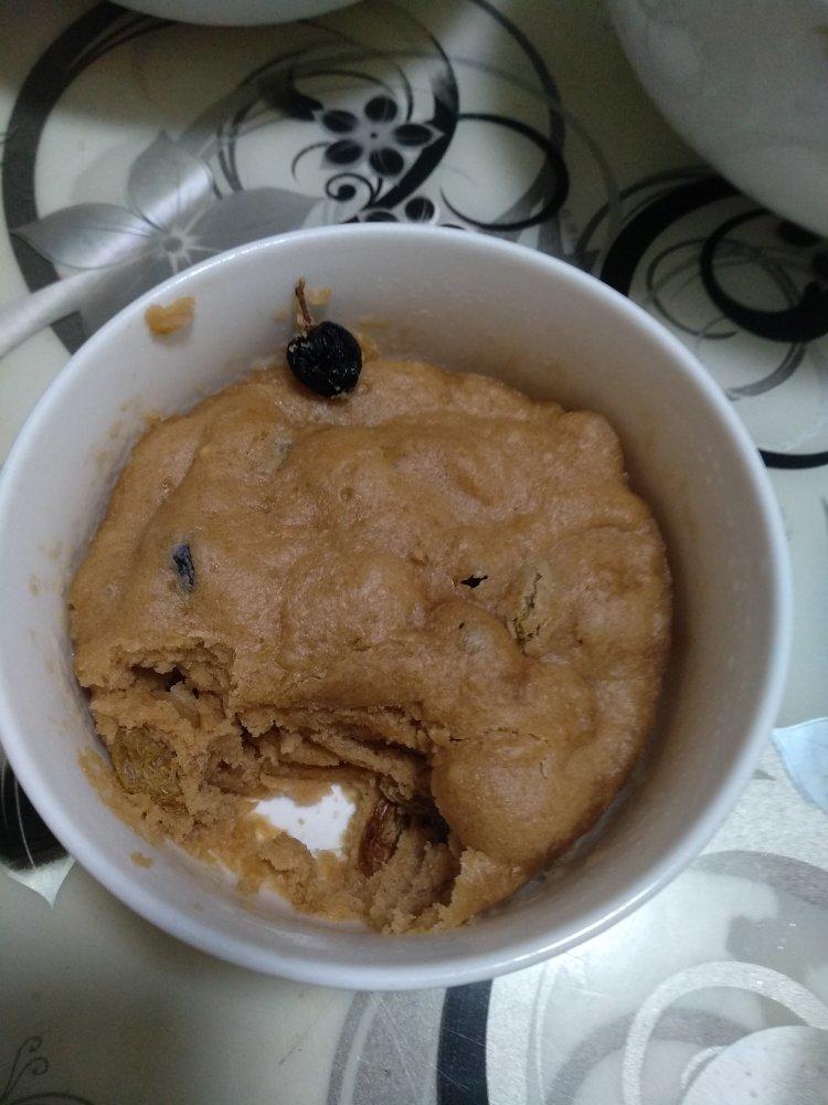 从做到吃用了两分钟的微波炉【杯子蛋糕】