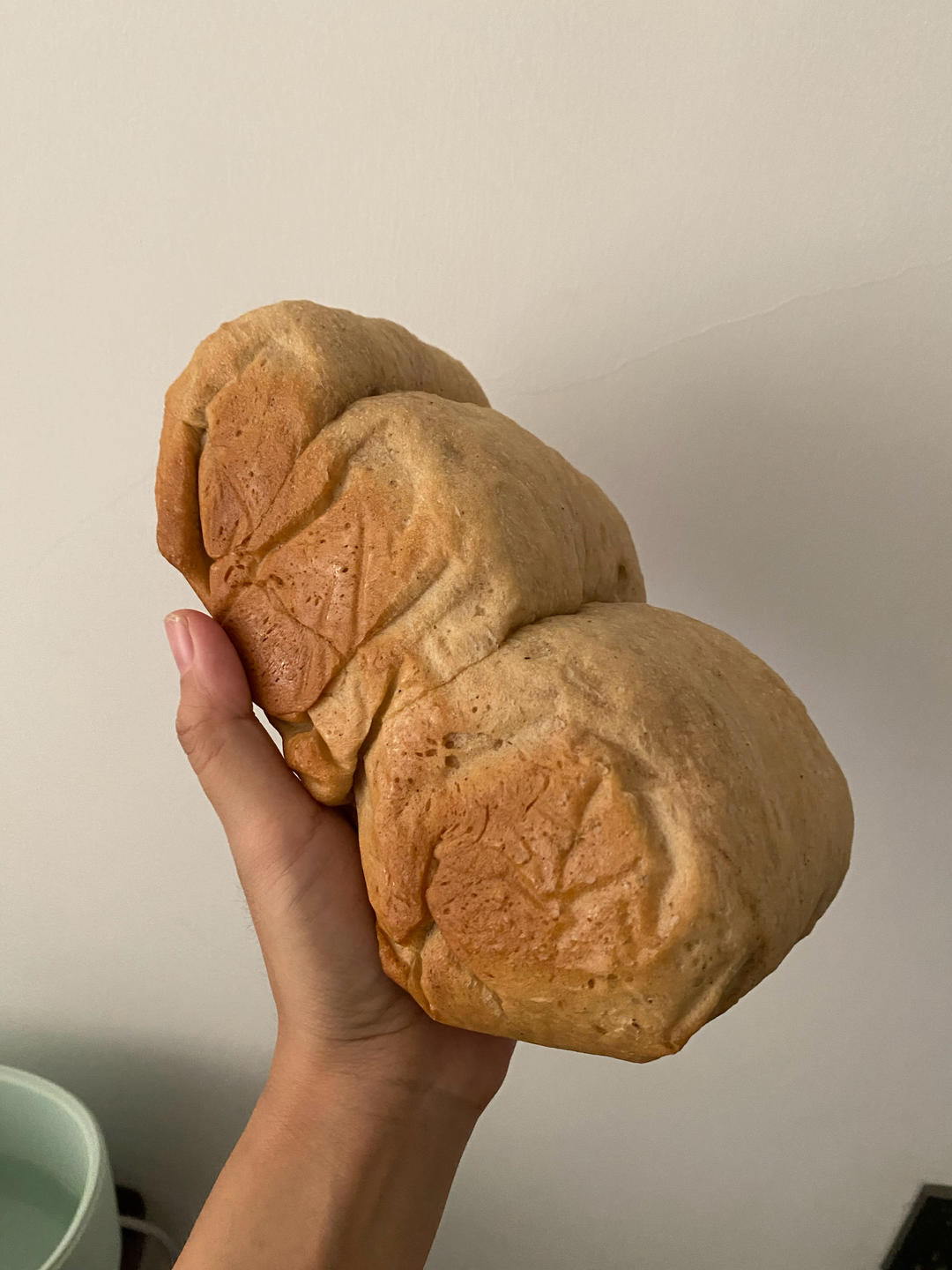 柏翠面包机-超软拉丝吐司面包一次性发酵