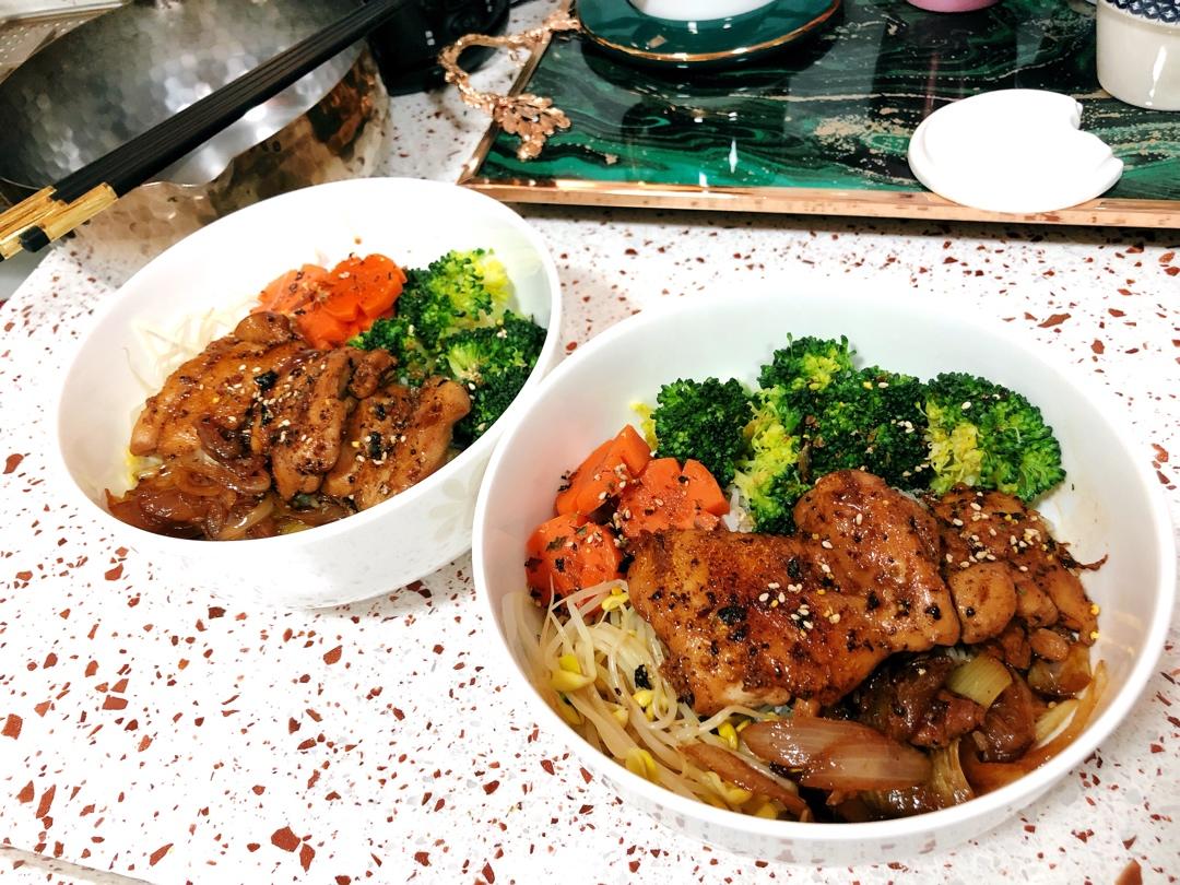 照烧鸡腿饭