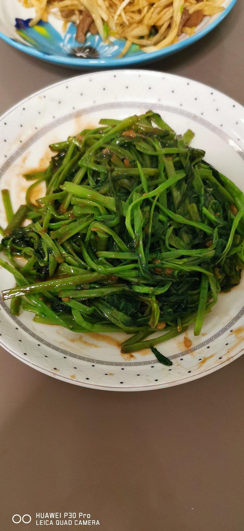【曼食慢语】虾酱空心菜