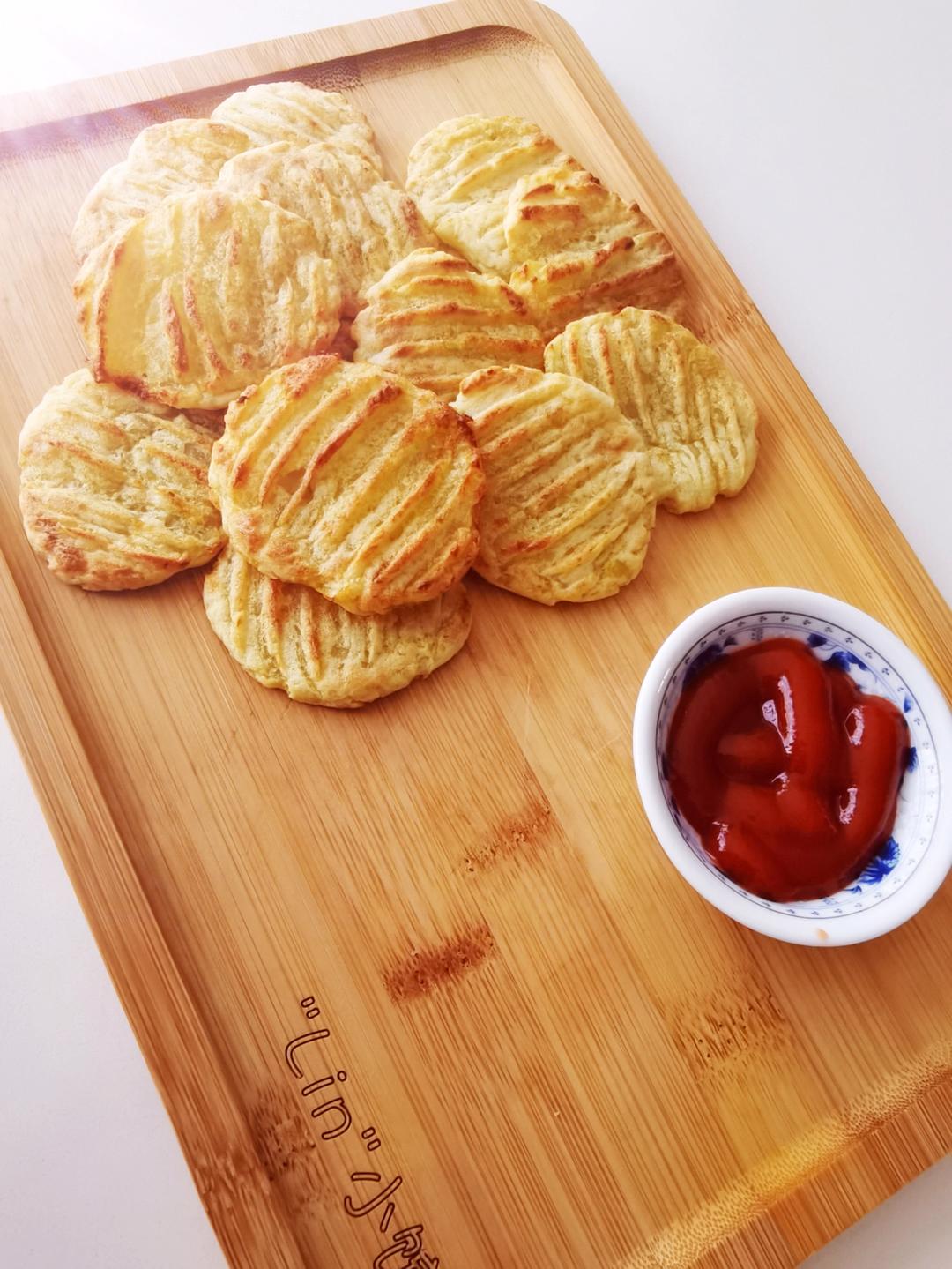 烤箱零食烤薯饼
