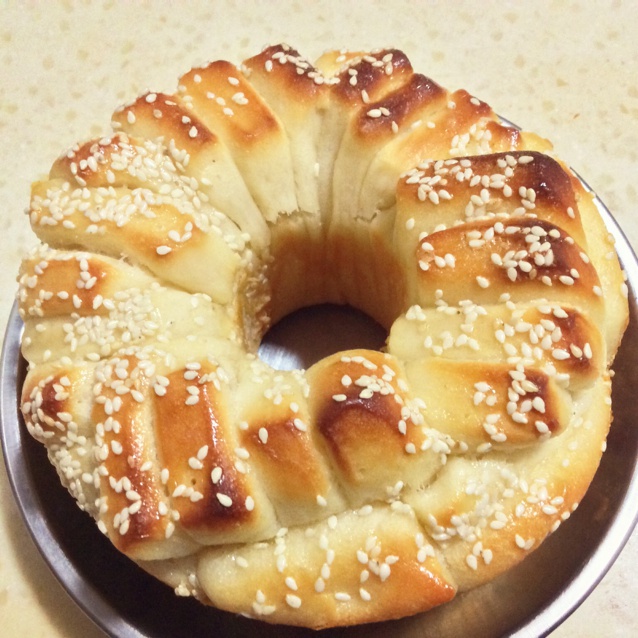 日式香浓炼乳面包