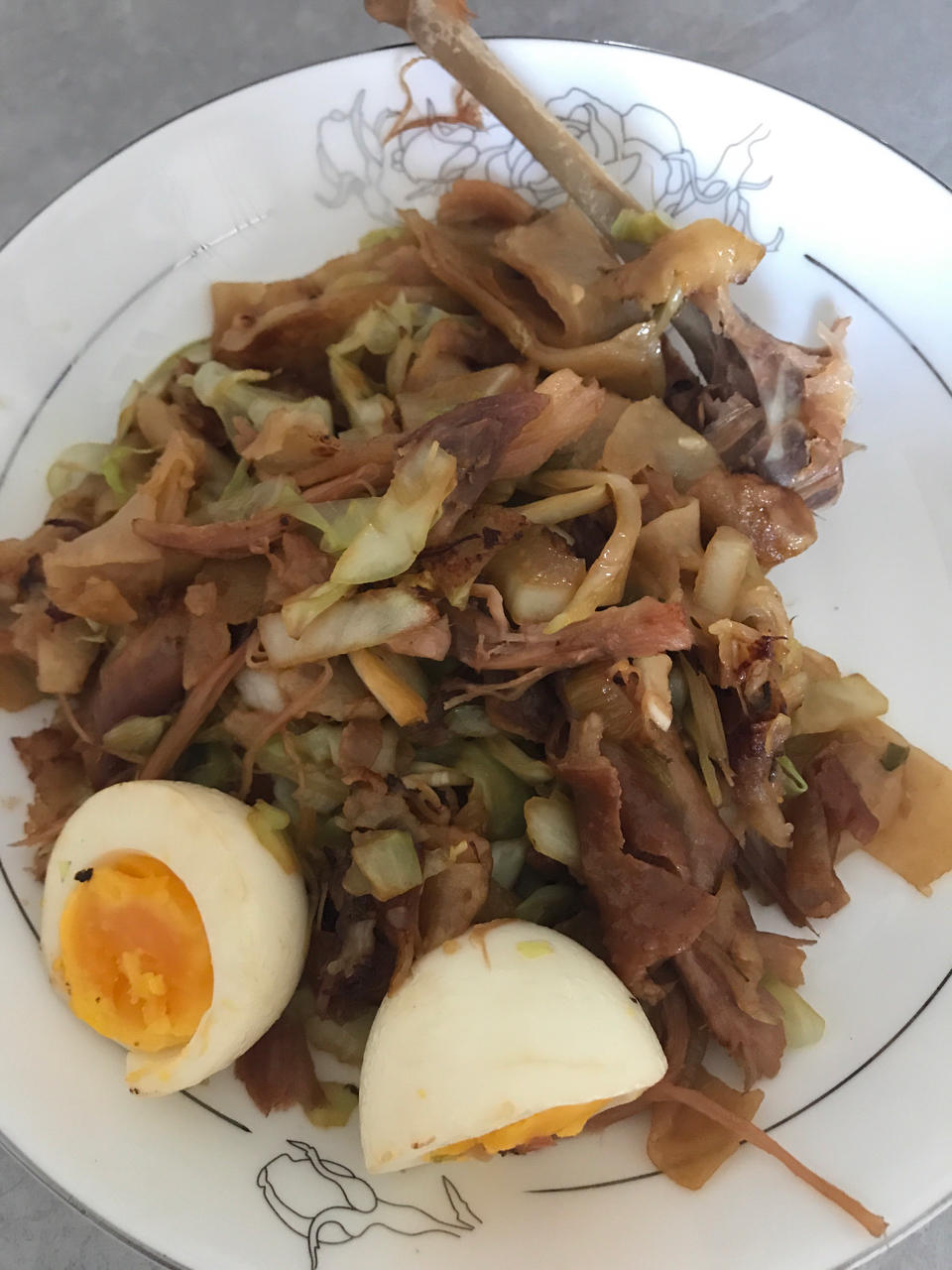 老北京素炒饼(肉炒饼)