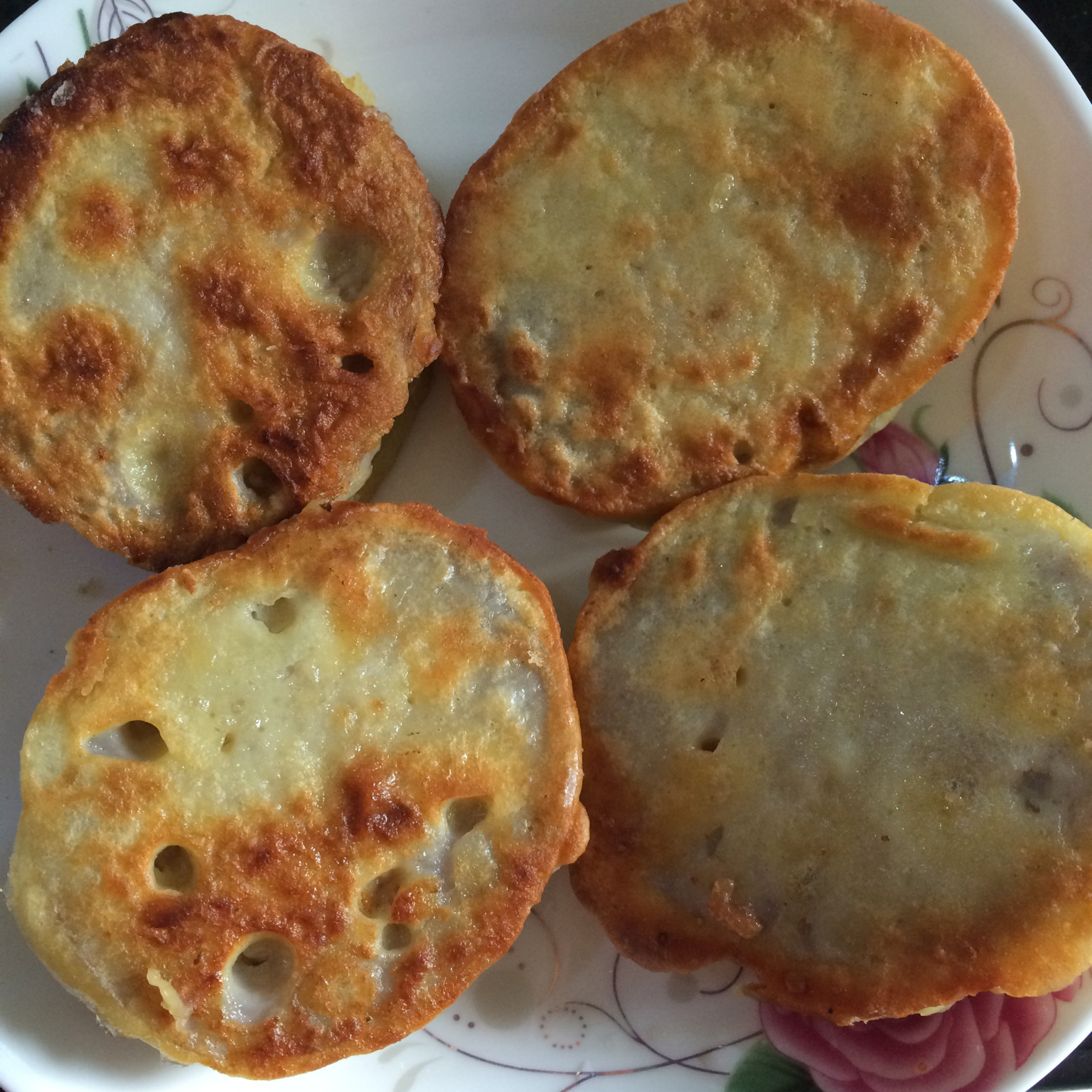 少油版---煎藕盒