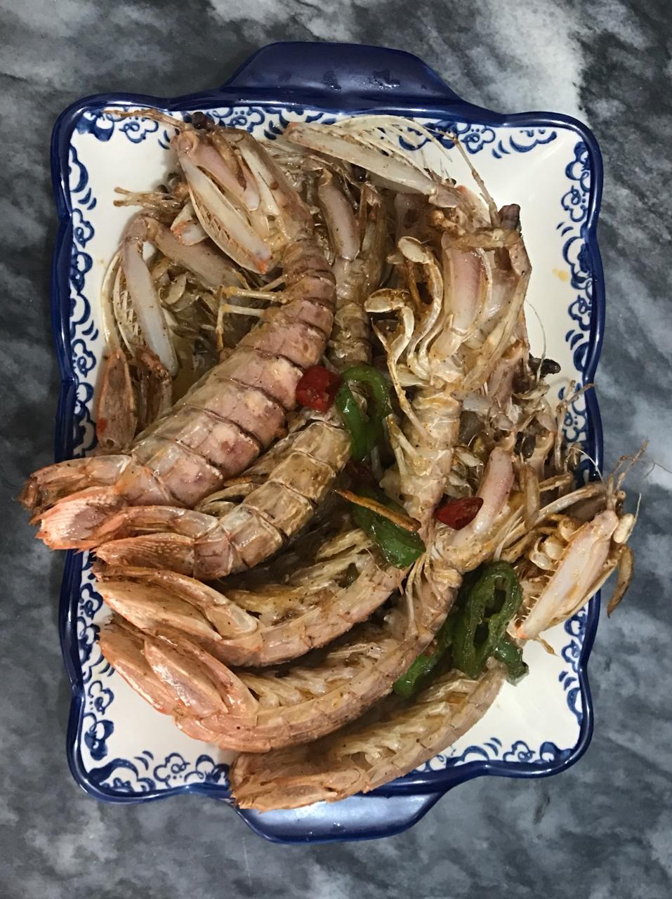 椒盐皮皮虾