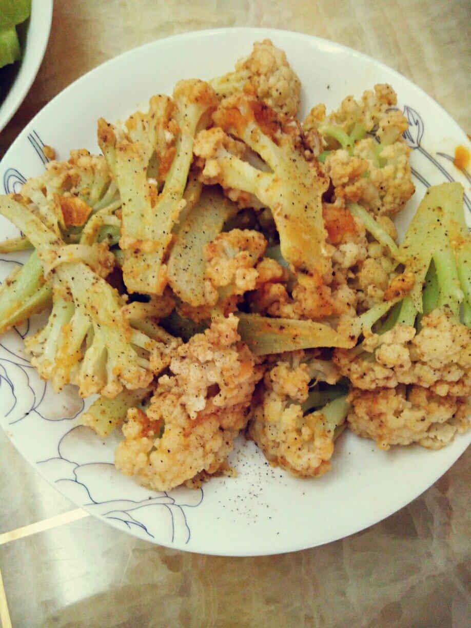 蛋黄焗菜花