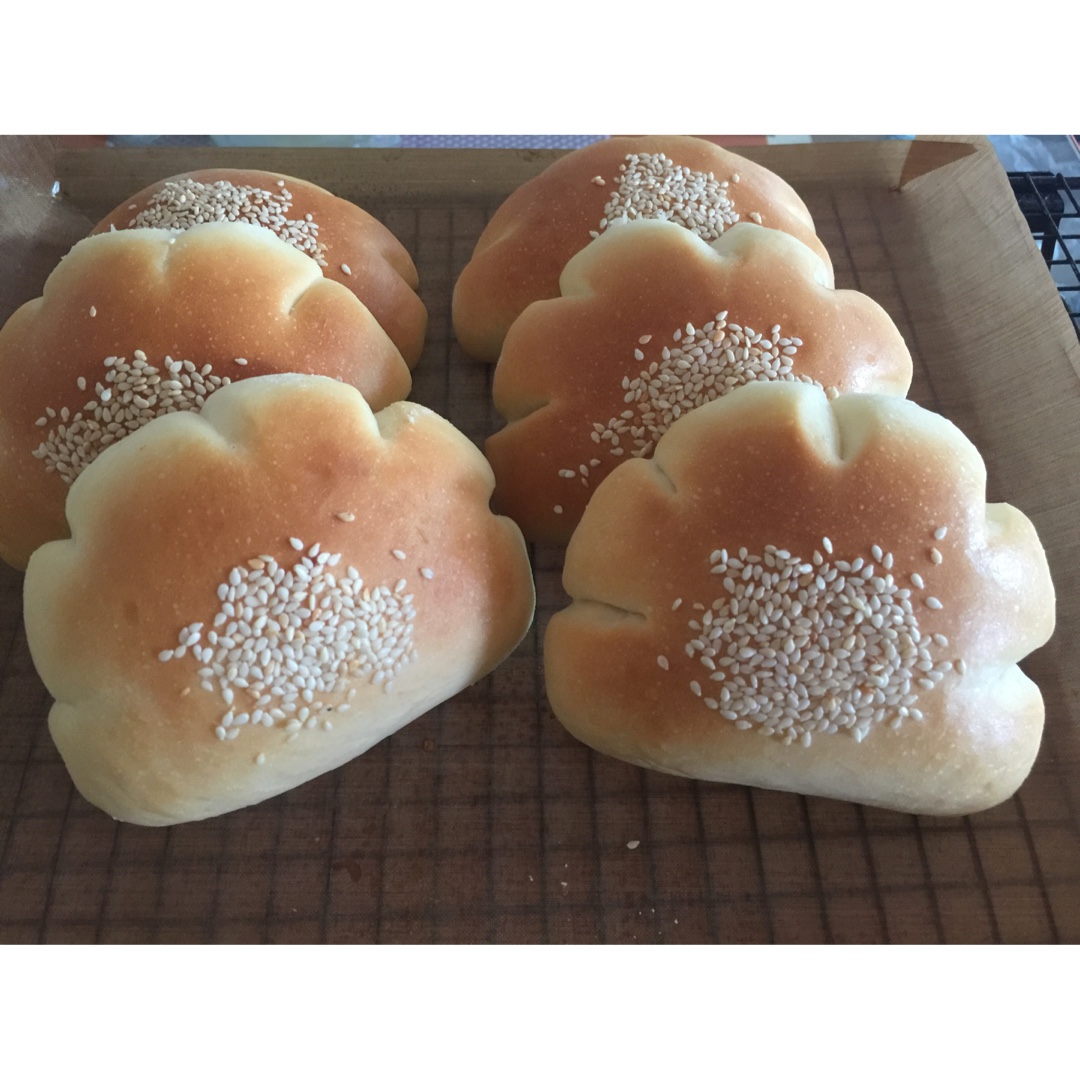 黄米蜜豆小餐包