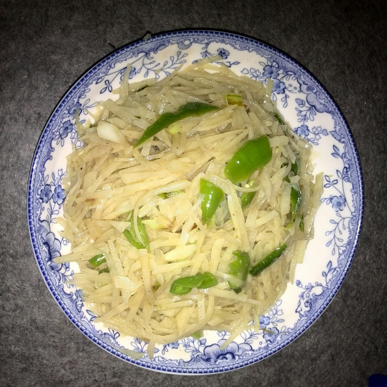 青椒土豆丝
