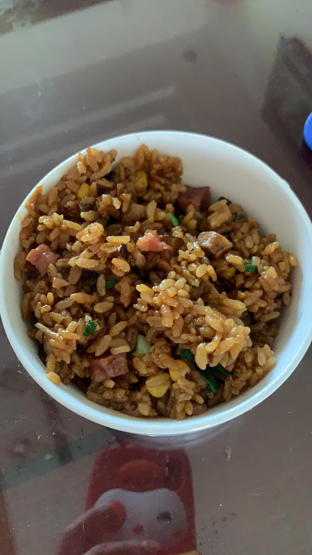 香菇腊肠焖饭