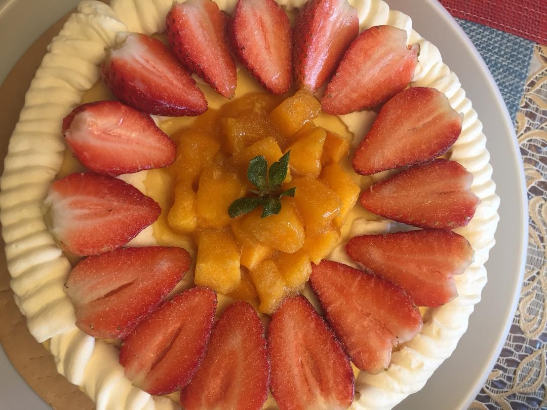 《Tinrry下午茶》教你做芒果流心慕斯（6寸配方）