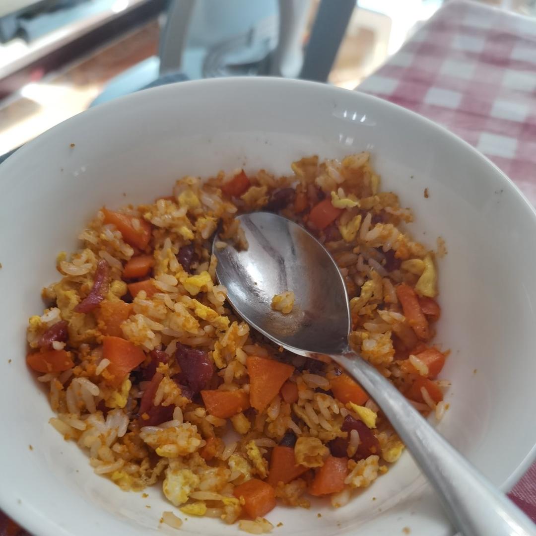 超豪华的海胆炒饭～