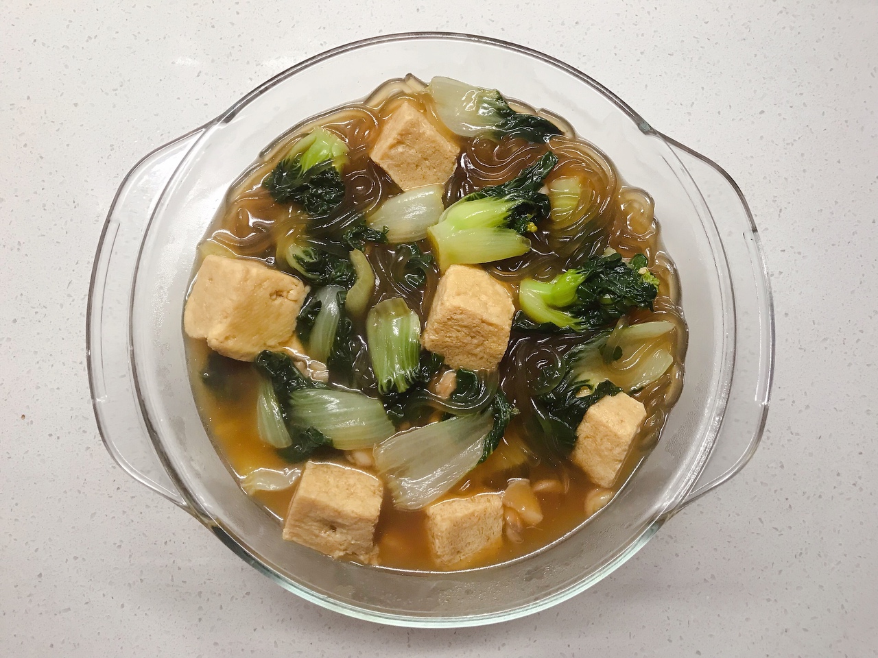 奶白菜炖粉条冻豆腐                by wqy的做法