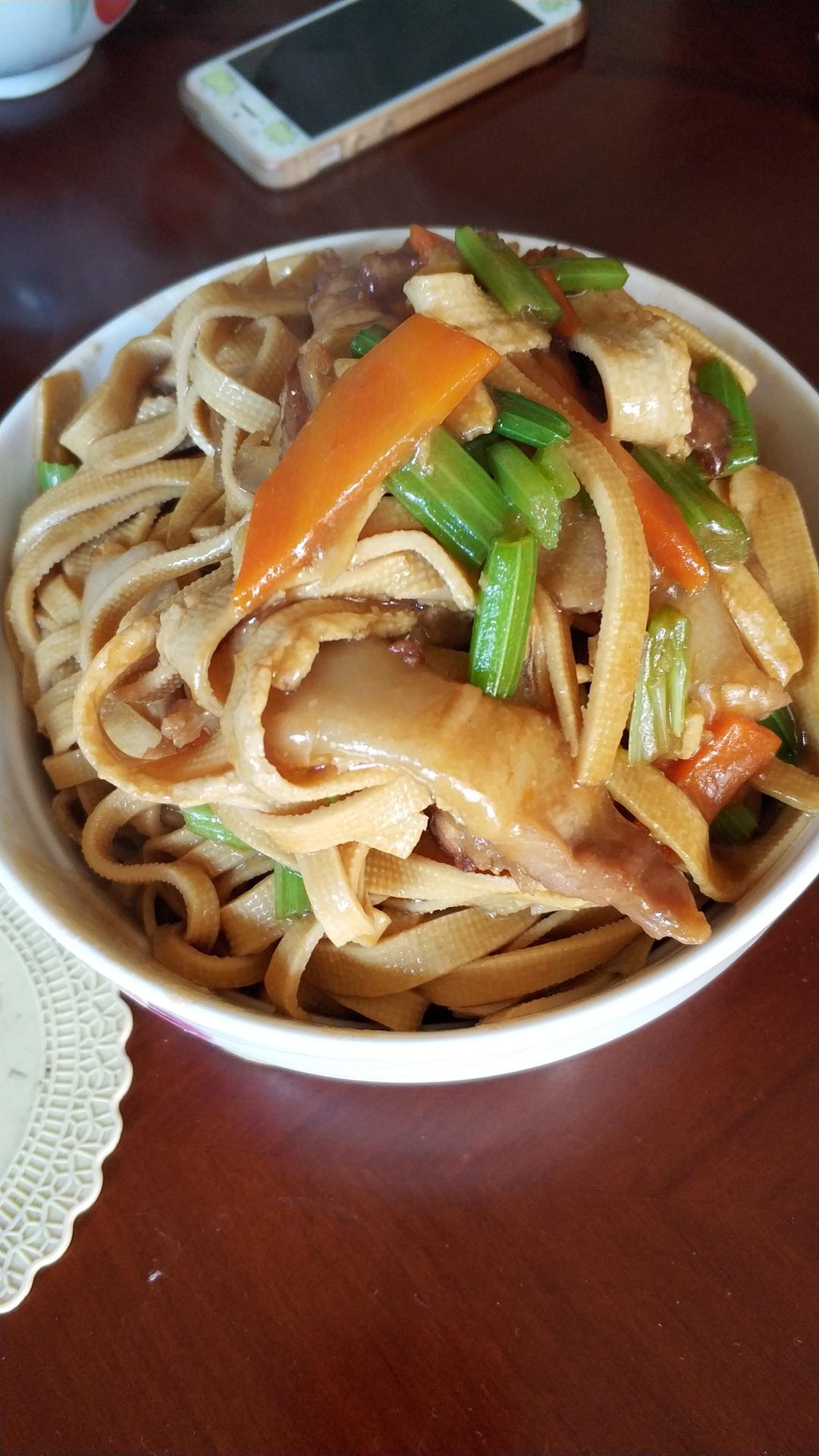 红烧豆皮的做法