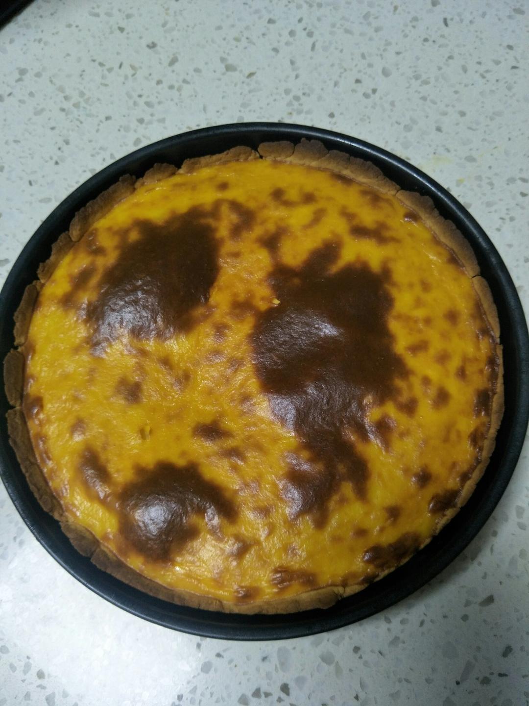 秋季时令小甜品——奶香南瓜派