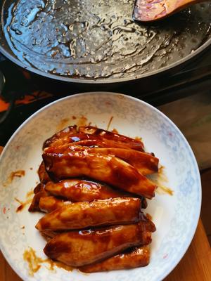 老郑家电饼铛私房菜--蚝油杏鲍菇的做法 步骤8