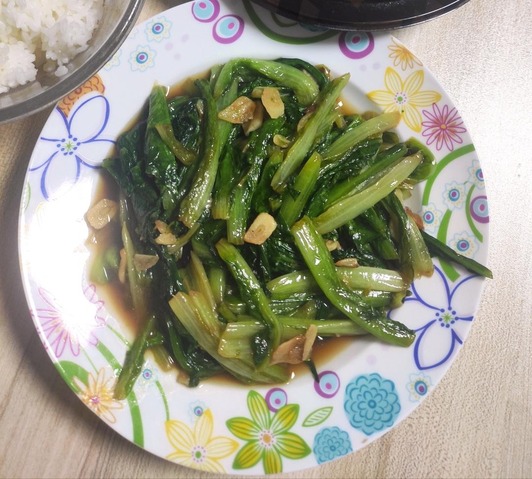 蒜蓉油麦菜（蚝油）