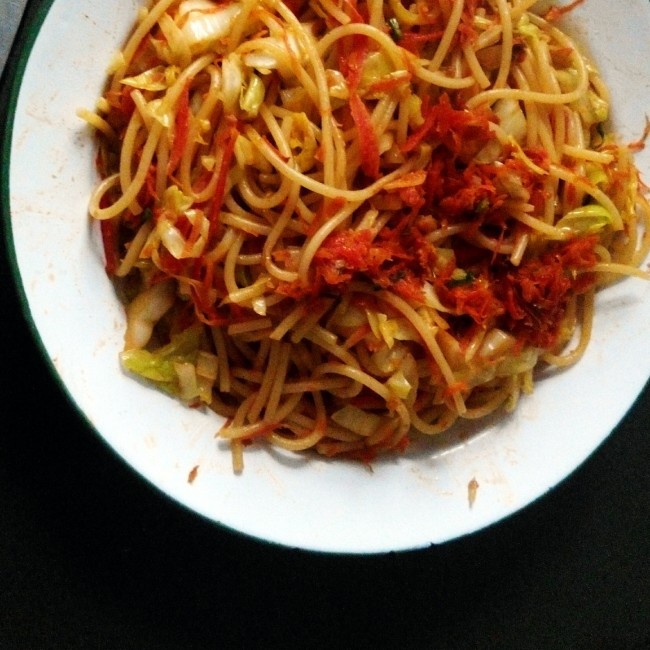 中式炒意面