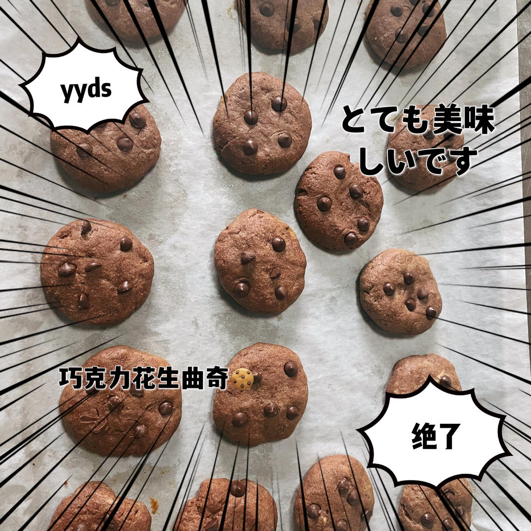 💯比趣多多还好吃的巧克力花生酱夹心曲奇