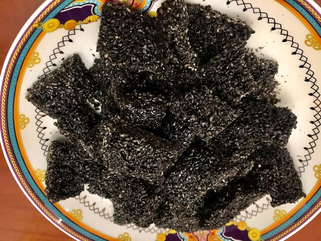 黑芝麻糖