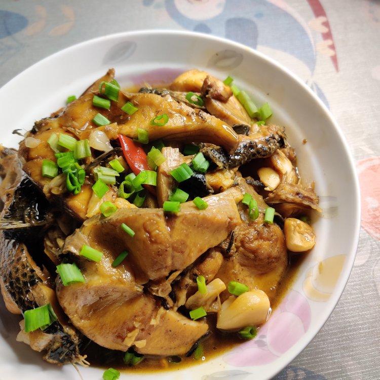 jadjune做的红烧黑鱼段