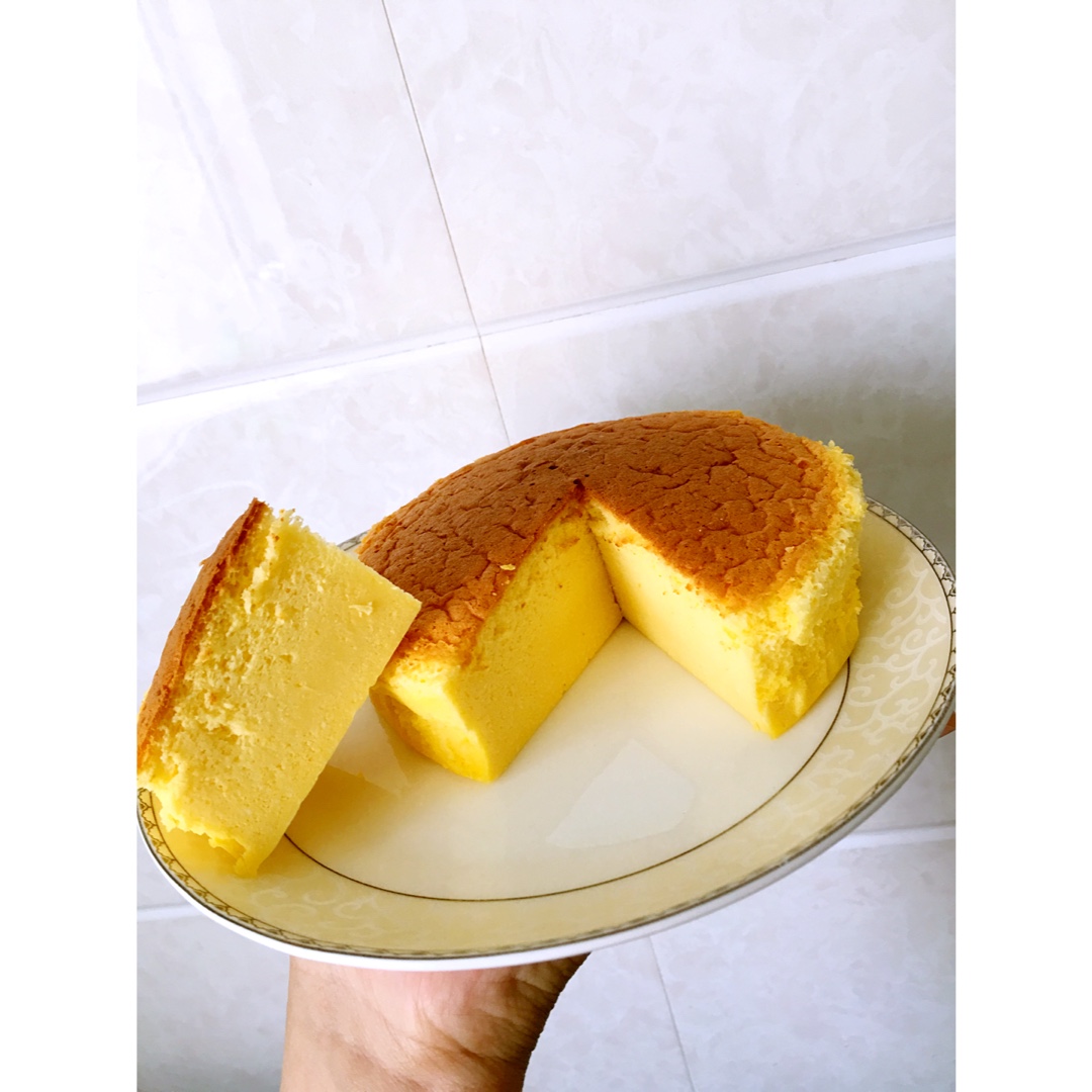 轻乳酪芝士蛋糕6寸#皮黑森林#