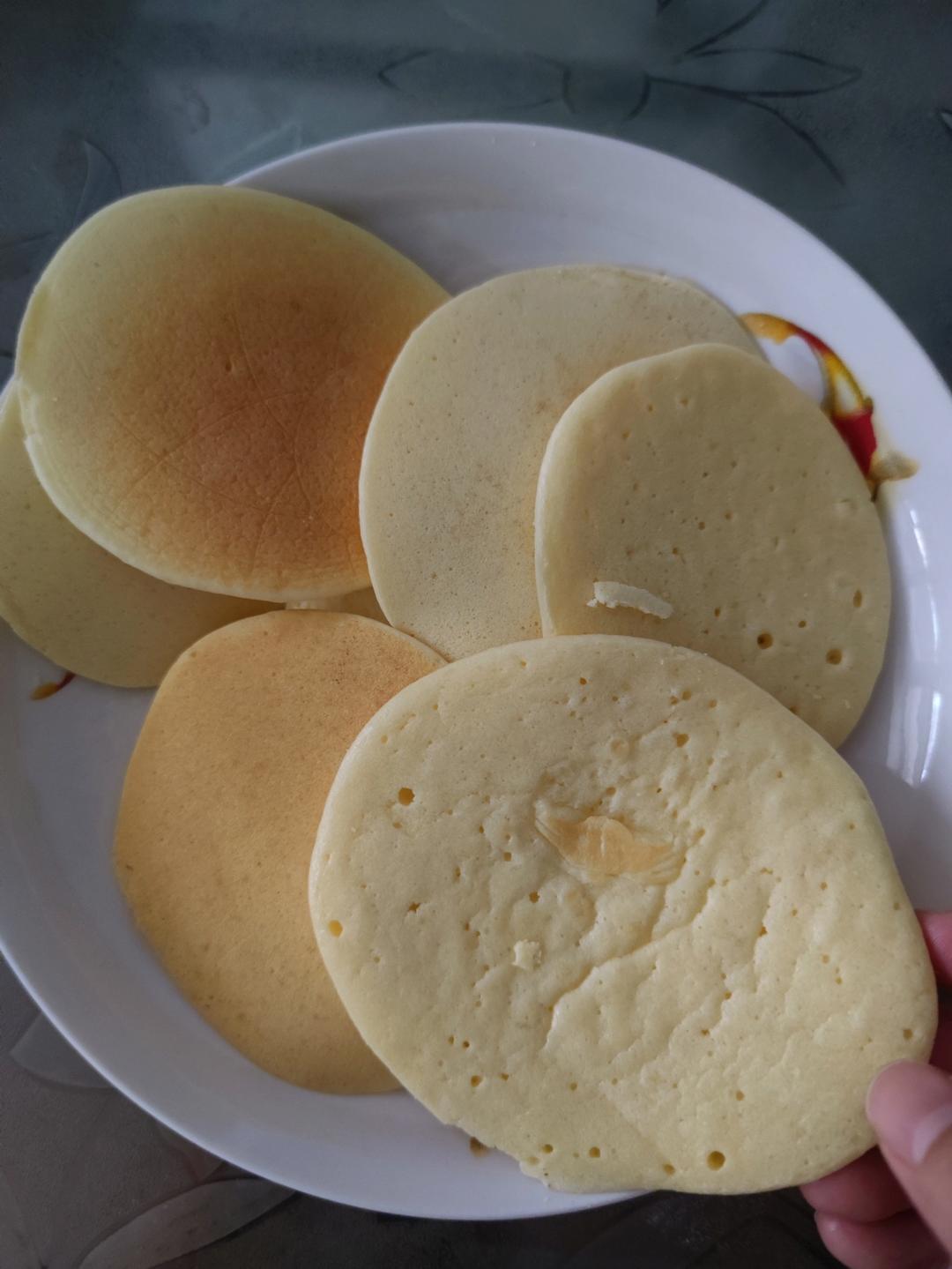 牛奶鸡蛋原味松饼🥞