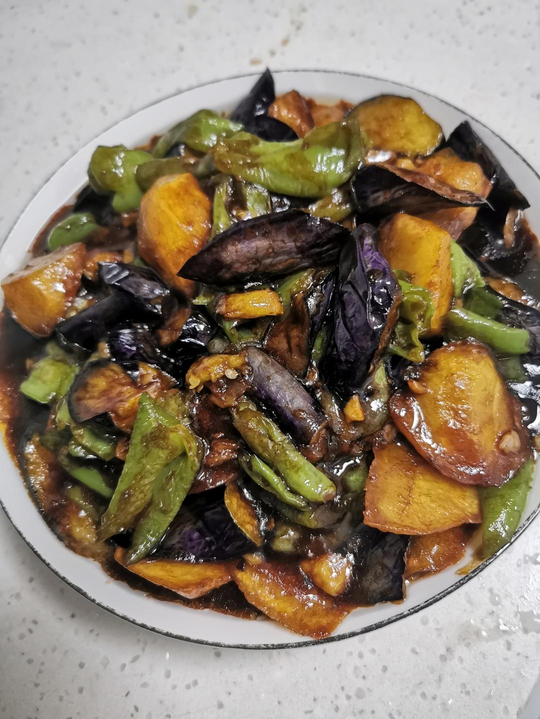 超级下饭的地三鲜