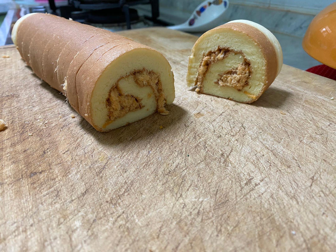 原味蛋糕卷㊙️不掉皮不开裂配方分享