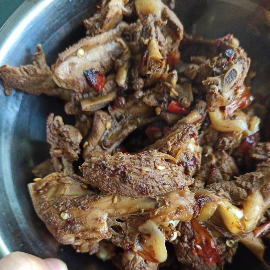 自制周黑鸭鸭架