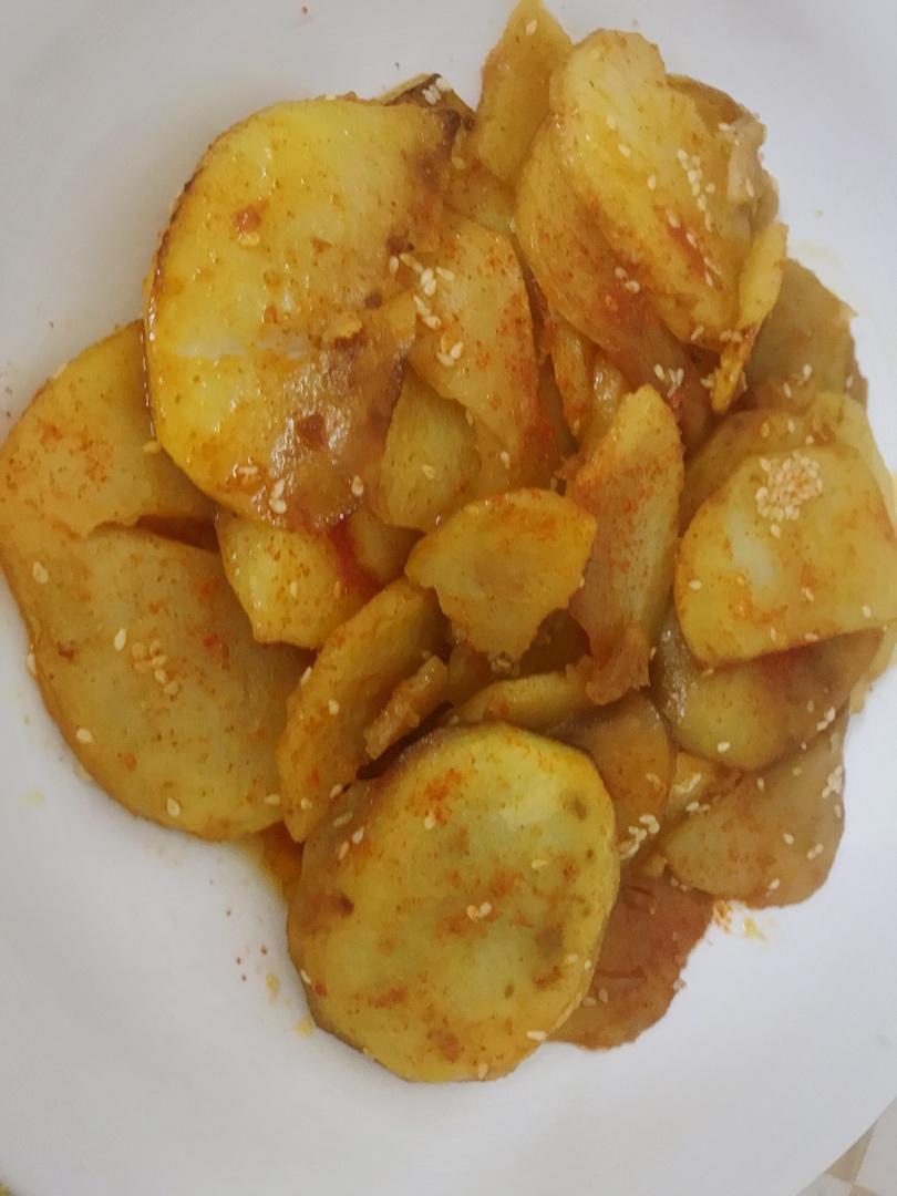 好吃到飙泪的香煎土豆片