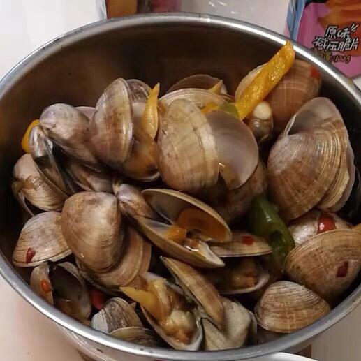 姜葱炒花甲∣深夜解馋好吃不胖