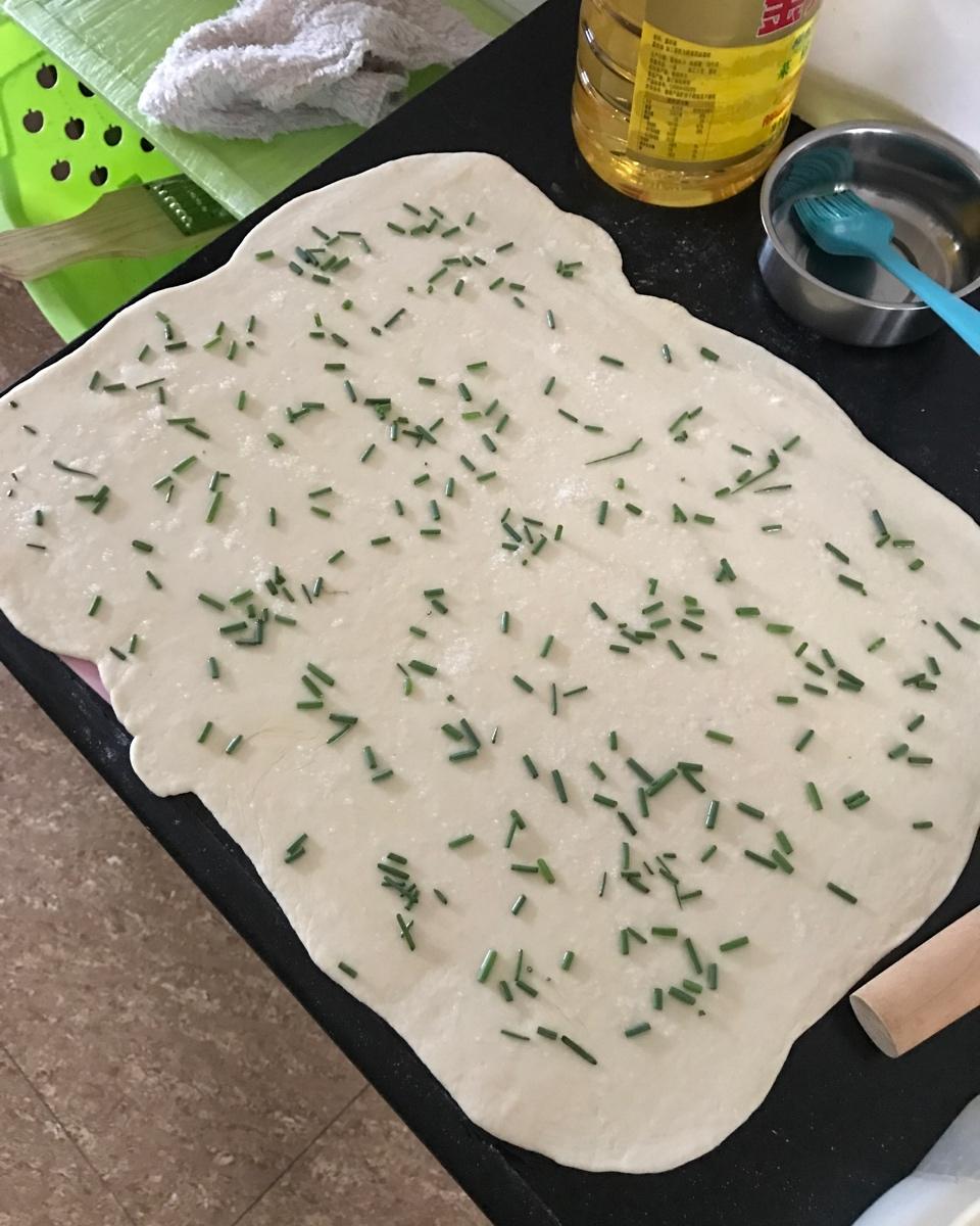 葱油椒盐花卷