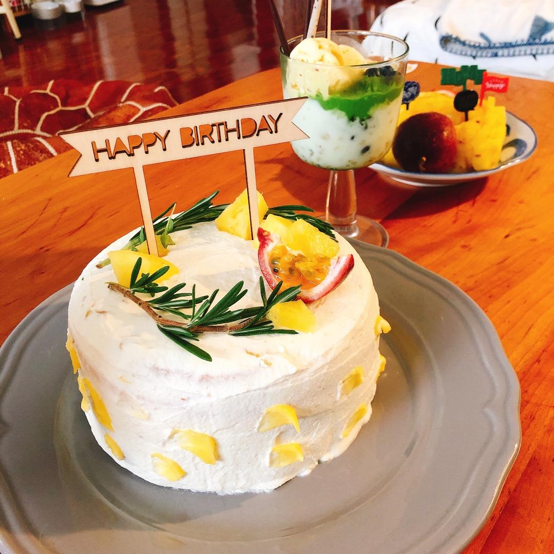 心动百香果凤梨奶油蛋糕（6寸）