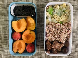 [第一弹 夏日篇] 爱心午餐便当 上班族工作快手午餐 营养健康 减肥减脂的做法 步骤28