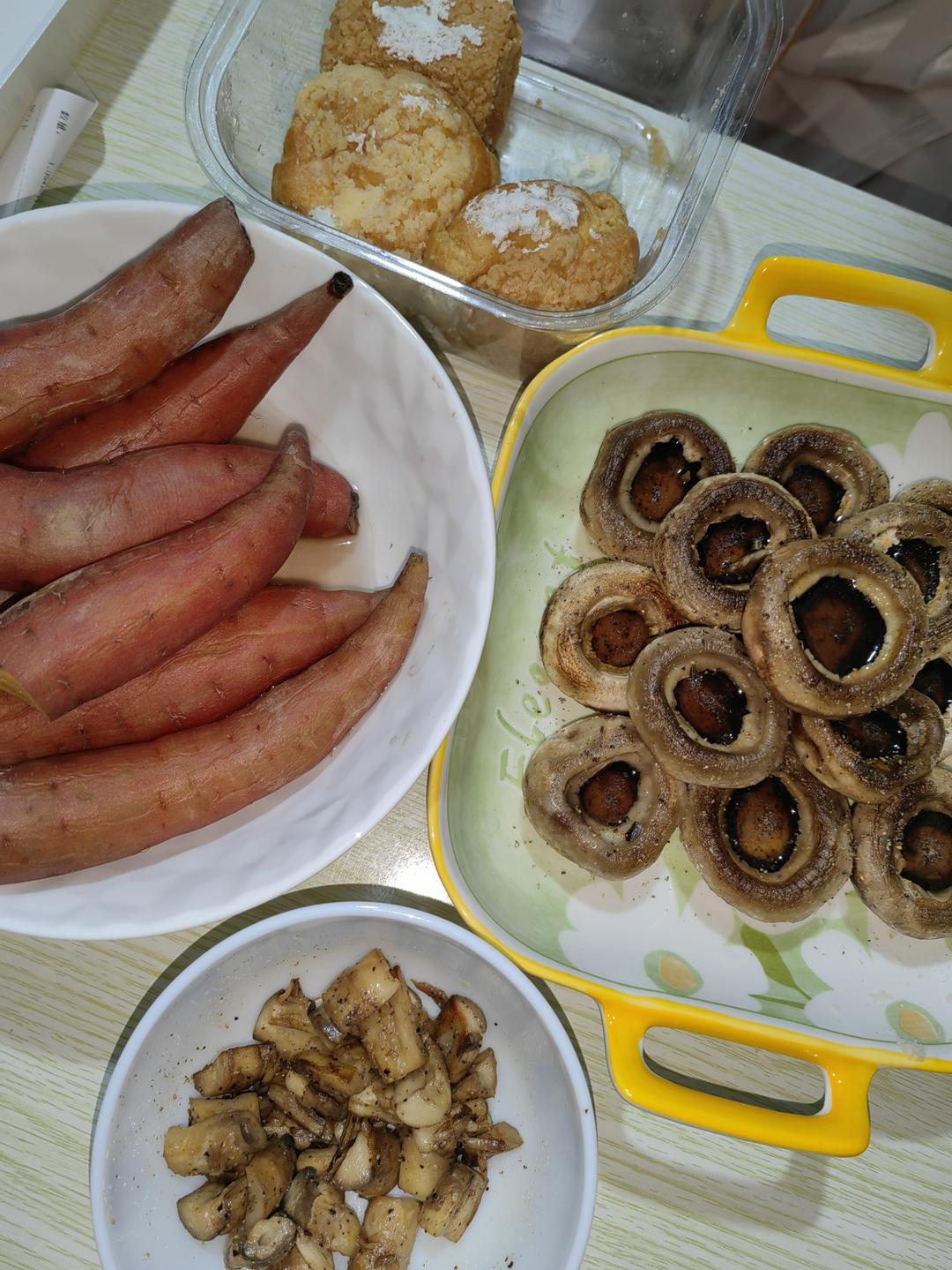 黄油煎口蘑㊙️吃得就是原汁原味