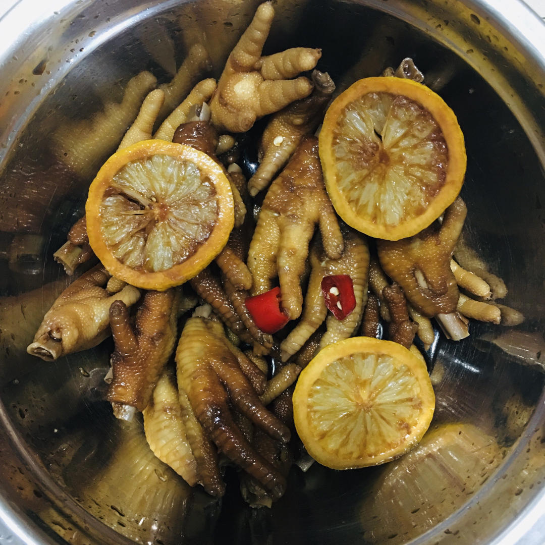 柠檬酸辣泡鸡爪网红泡鸡爪凤爪