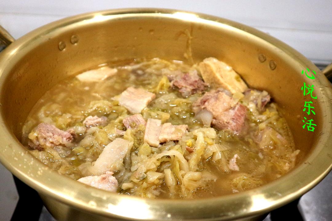 酸菜炖五花肉（高压锅版）