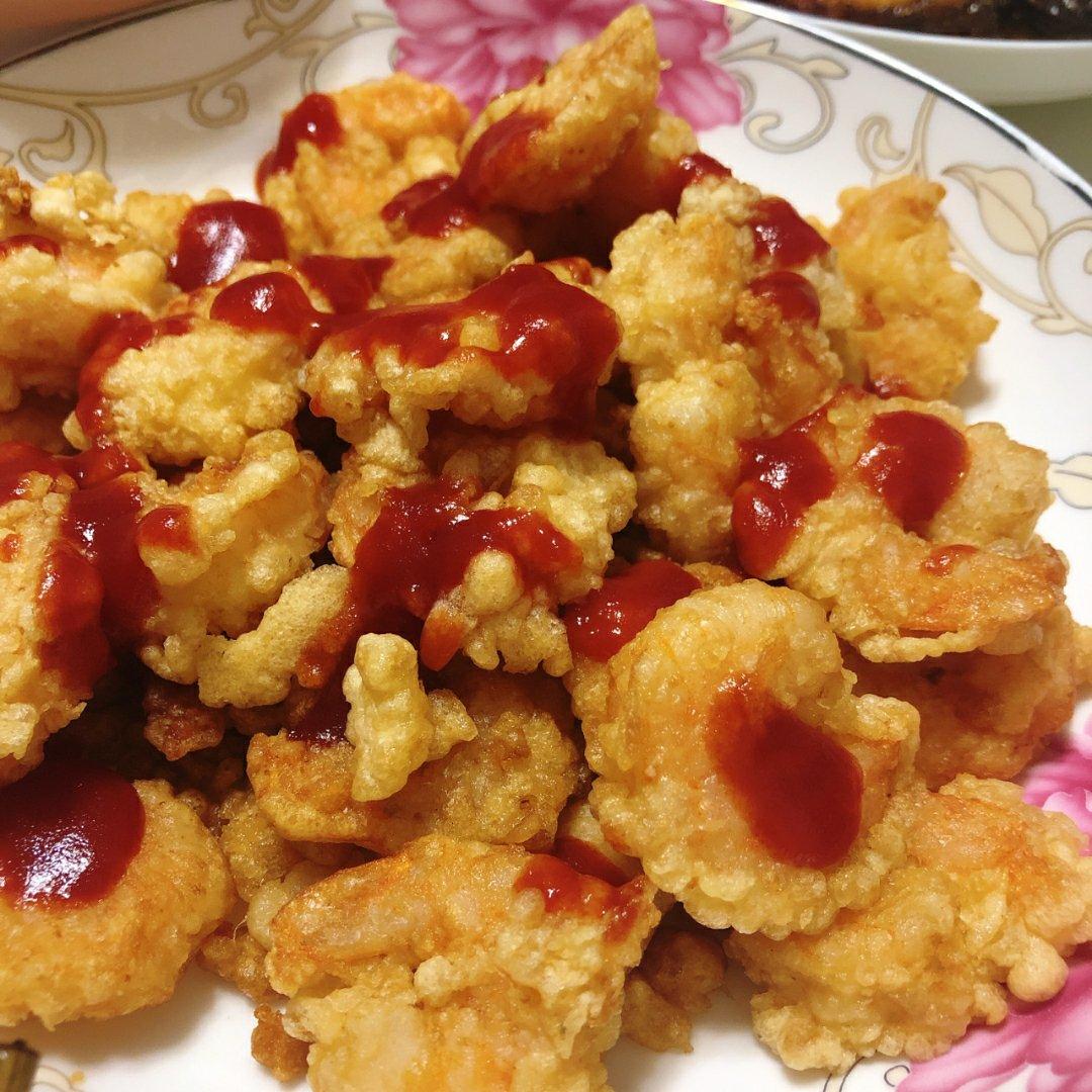 软炸虾仁 简单又好吃的软嫩虾仁做法