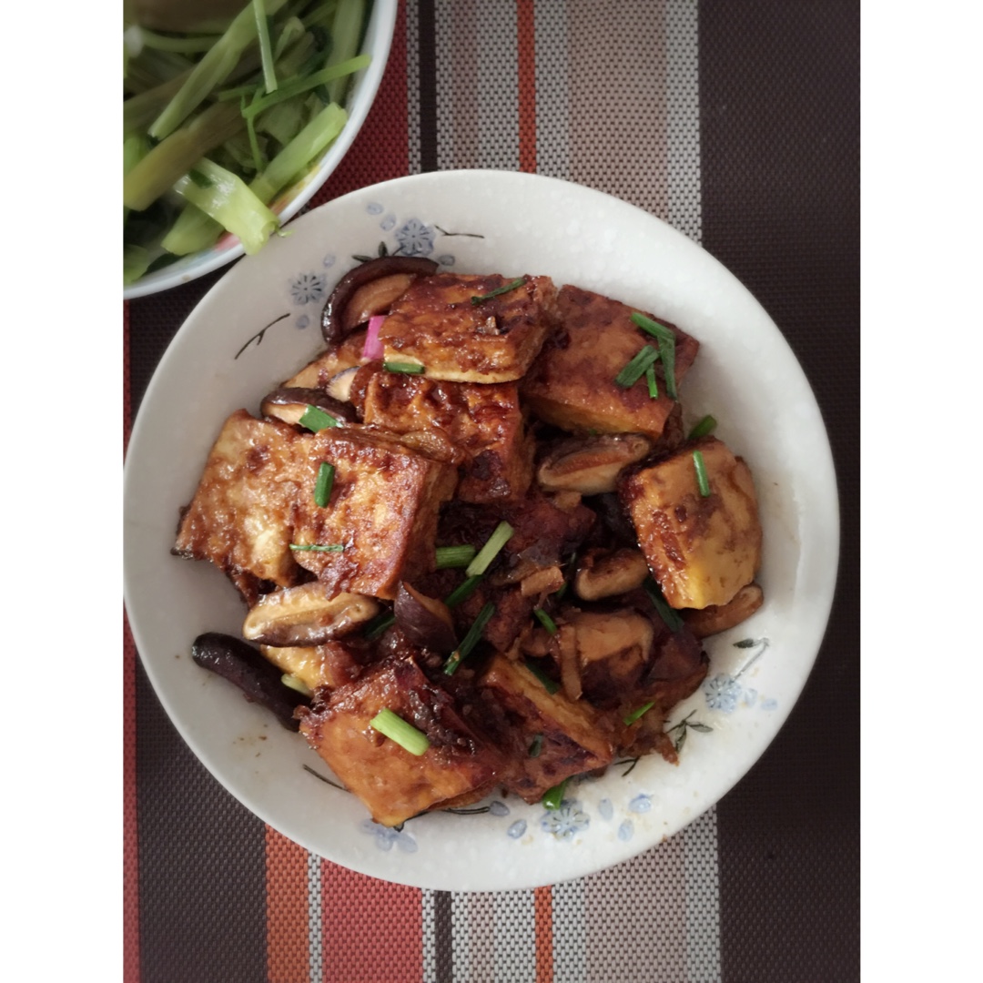 蚝油煎豆腐