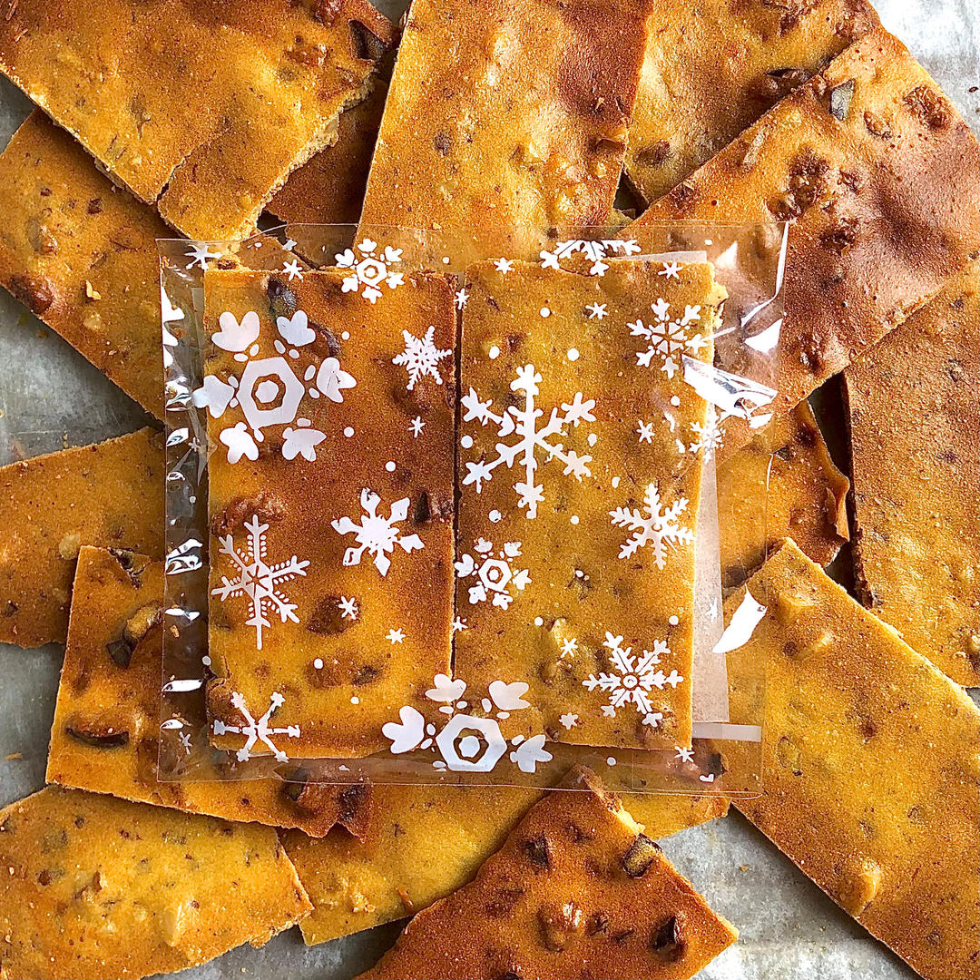 搅一搅就能做零失败芝麻薄脆