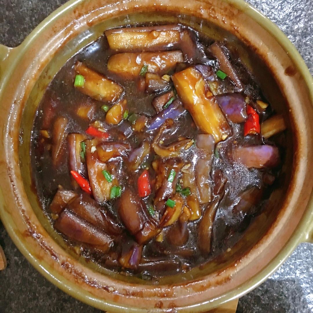 红烧茄子煲