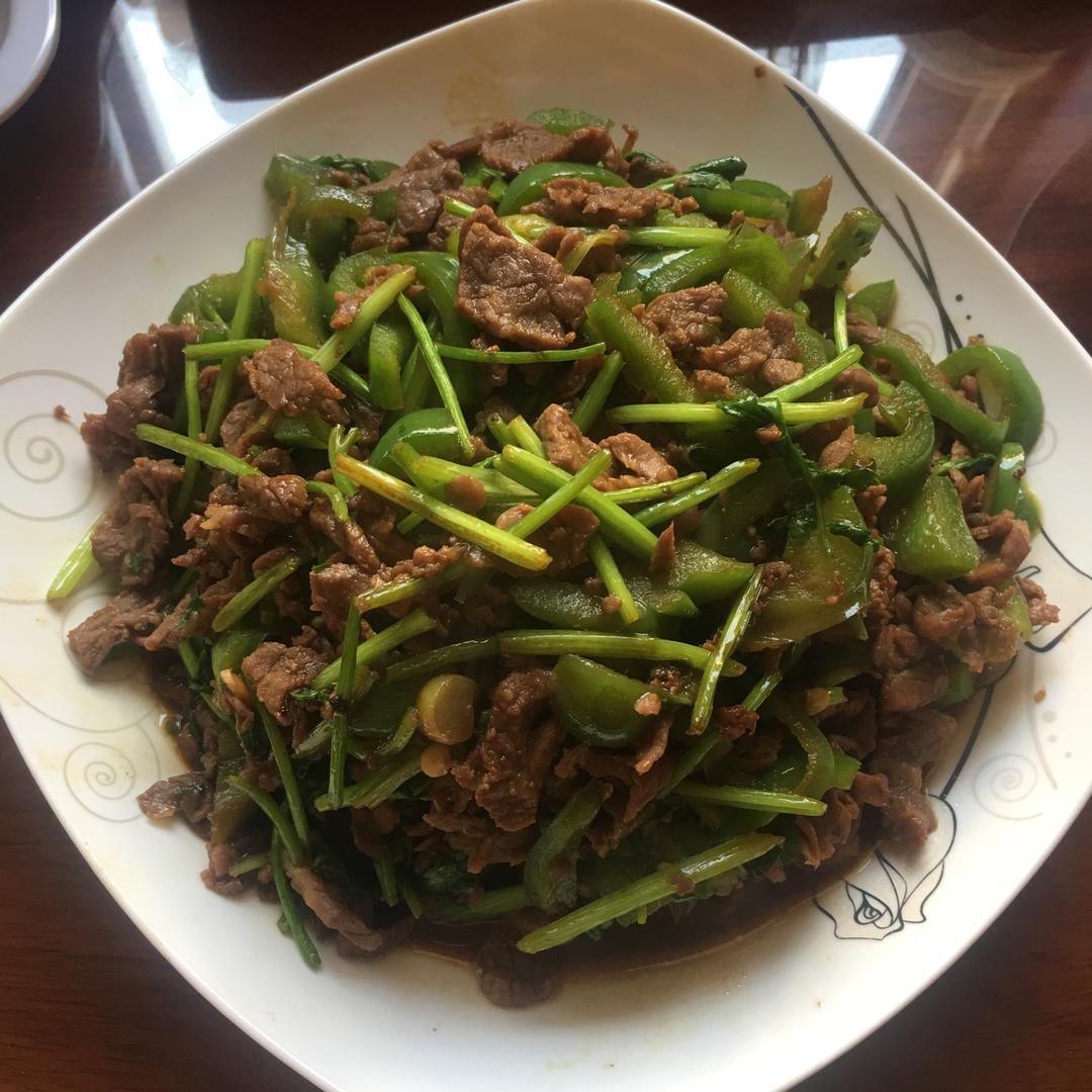 青椒牛肉