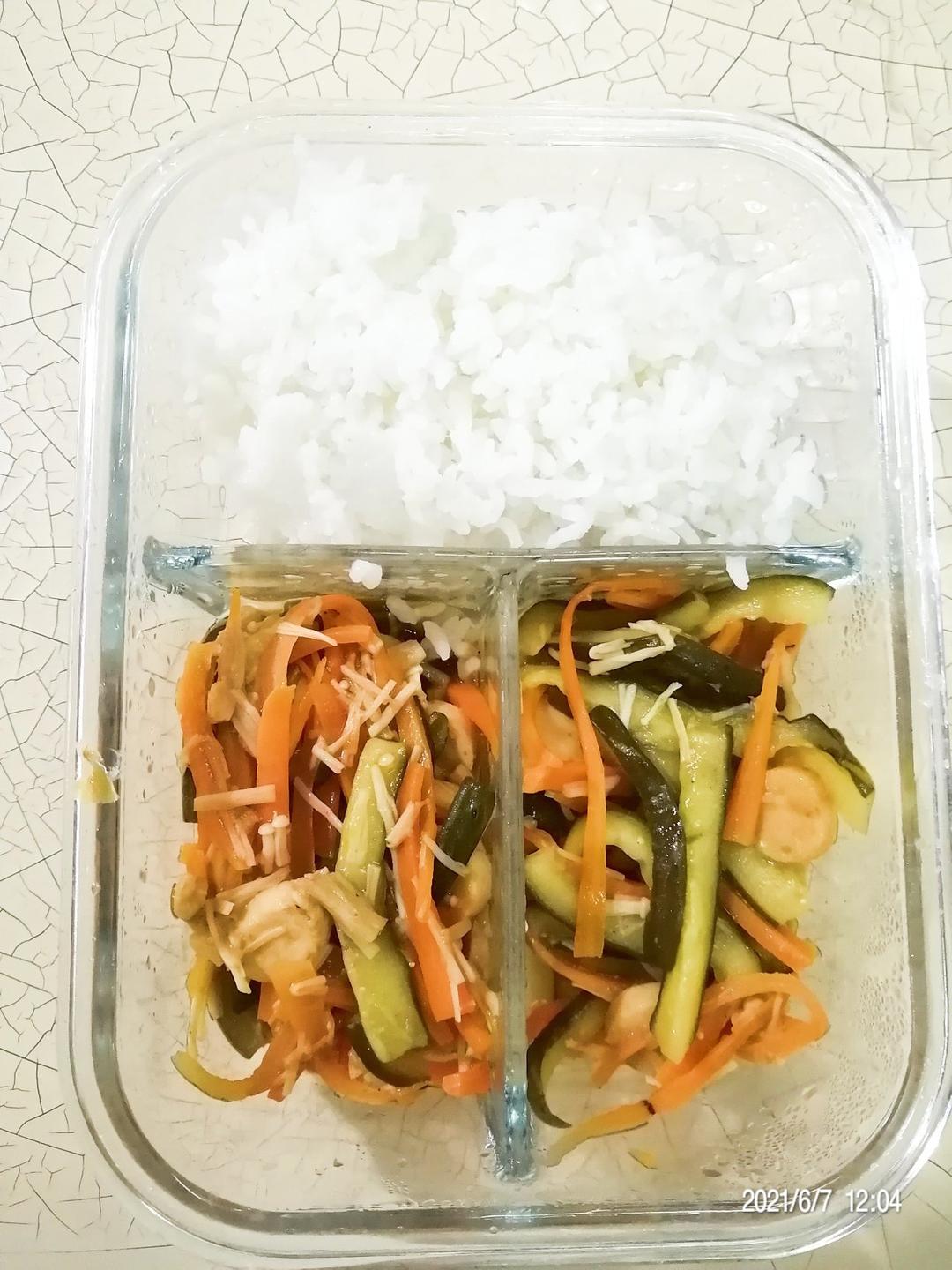 简易工作餐