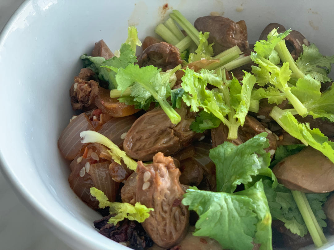 孜然鸡心