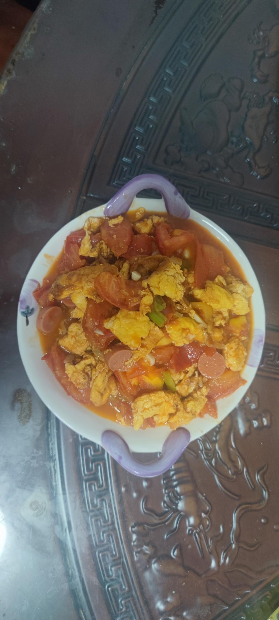 ㊙️一人食|饭店风味番茄炒蛋做法揭秘